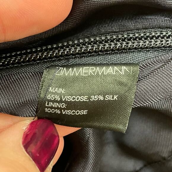 NWT New Zimmermann Rife Flounce Polka Dot Dress Size 3(10) - Picture 11 of 13